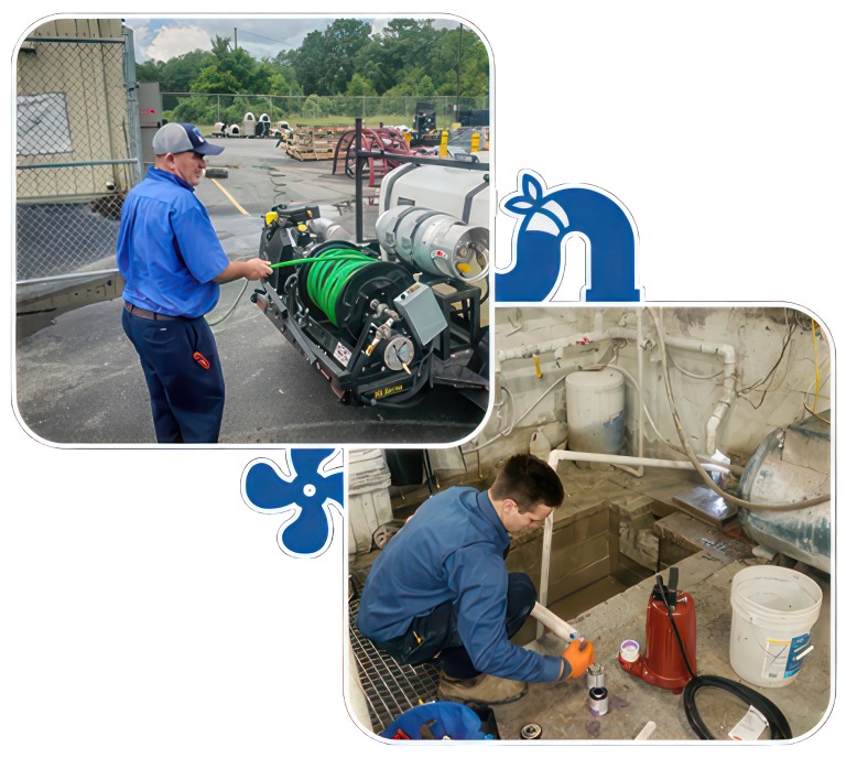 hvac experts working in commercial hvac installation, kay plumbing heating and cooling