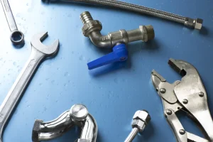 Plumbing services in Lexington, SC - Picture of a set of plumber tools