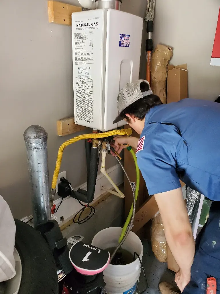 Tankless water heater-Maintenance