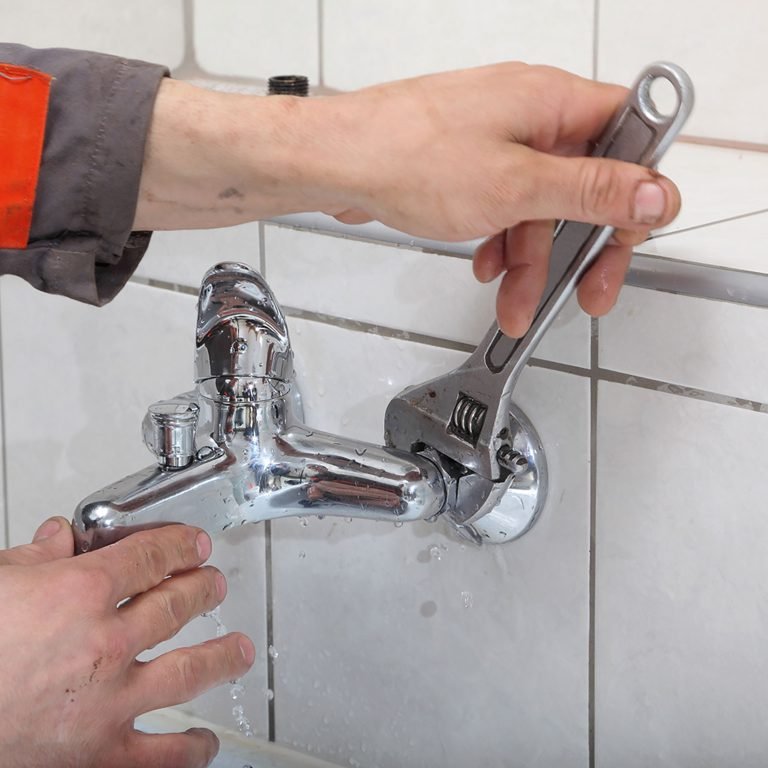 Bathroom faucet leak repair