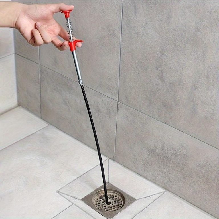 tool to remove dirt from shower drain