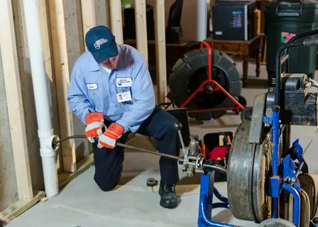 rooter service by professional plumber