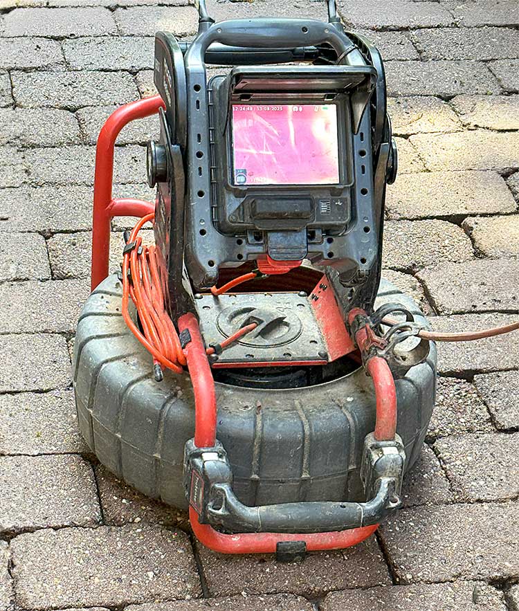 Sewer-camera-inspection-machine