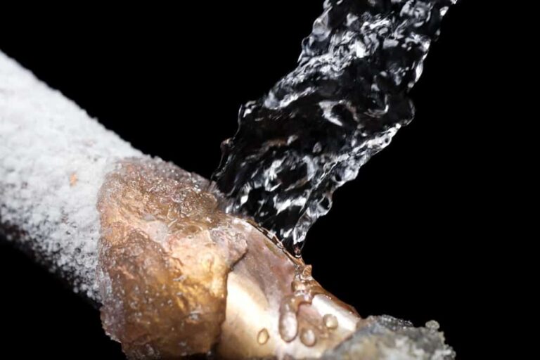 Water Pipes Burst