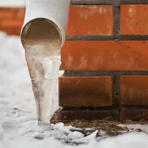 How to find frozen pipes