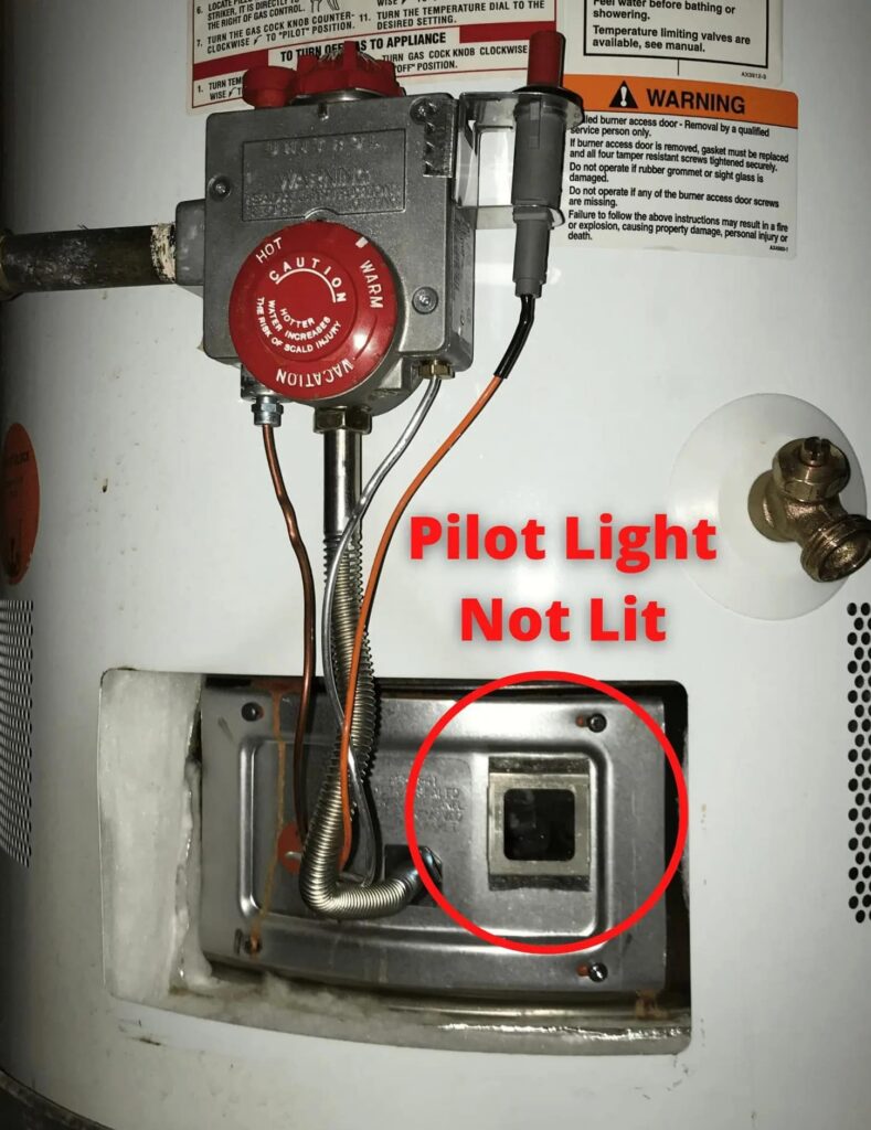 pilot light goes out